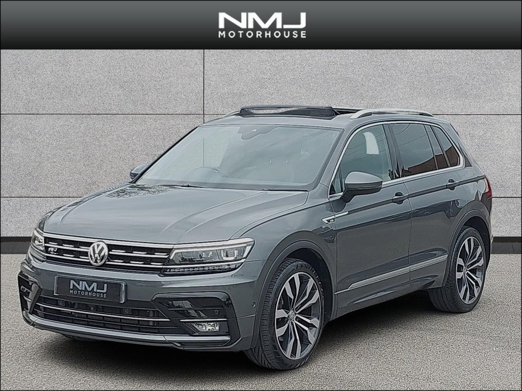 USED 2020 20 VOLKSWAGEN TIGUAN 2.0 TDI R-Line Tech DSG 4Motion Euro 6 (s/s) 5dr 9.9%APR PAN ROOF WINTER PACK