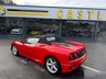 USED 2003 53 FERRARI 360 SPIDER F1 4.3 Auto 490 bhp Rosso Cross with Crema leather, F1 Challenge grill, only 25,000 miles with service history