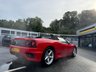 USED 2003 53 FERRARI 360 SPIDER F1 4.3 Auto 490 bhp Rosso Cross with Crema leather, F1 Challenge grill, only 25,000 miles with service history