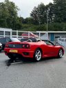 USED 2003 53 FERRARI 360 SPIDER F1 4.3 Auto 490 bhp Rosso Cross with Crema leather, F1 Challenge grill, only 25,000 miles with service history