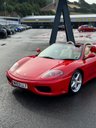 USED 2003 53 FERRARI 360 SPIDER F1 4.3 Auto 490 bhp Rosso Cross with Crema leather, F1 Challenge grill, only 25,000 miles with service history