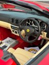 USED 2003 53 FERRARI 360 SPIDER F1 4.3 Auto 490 bhp Rosso Cross with Crema leather, F1 Challenge grill, only 25,000 miles with service history