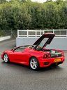 USED 2003 53 FERRARI 360 SPIDER F1 4.3 Auto 490 bhp Rosso Cross with Crema leather, F1 Challenge grill, only 25,000 miles with service history