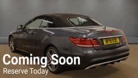 USED 2015 15 MERCEDES-BENZ E-CLASS 2.1 E220 BlueTEC AMG Line Cabriolet 2dr Diesel G-Tronic+ Euro 6 (s/s) (177 ps) 