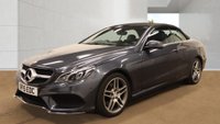 USED 2015 15 MERCEDES-BENZ E-CLASS 2.1 E220 BlueTEC AMG Line Cabriolet 2dr Diesel G-Tronic+ Euro 6 (s/s) (177 ps) 