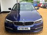 USED 2018 18 BMW 5 SERIES 2.0 530e 9.2kWh SE Saloon 4dr Petrol Plug-in Hybrid Auto Euro 6 (s/s) (252 ps) High Specification Service History, Euro6 - ULEZ Compliant