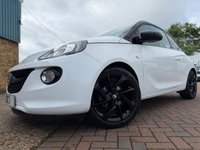 USED 2018 67 VAUXHALL ADAM 1.2i ecoFLEX ENERGISED Hatchback Saturday White Fever Petrol Manual Euro 6 (s/s) (70 ps) Lovely little Adam with Great Service History and Spec Contrasting Black Roof and Door Mirrors Group 2 Insurance
