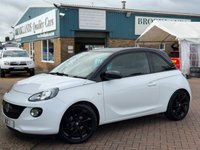 USED 2018 67 VAUXHALL ADAM 1.2i ecoFLEX ENERGISED Hatchback Saturday White Fever Petrol Manual Euro 6 (s/s) (70 ps) Lovely little Adam with Great Service History and Spec Contrasting Black Roof and Door Mirrors Group 2 Insurance