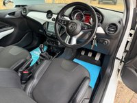 USED 2018 67 VAUXHALL ADAM 1.2i ecoFLEX ENERGISED Hatchback Saturday White Fever Petrol Manual Euro 6 (s/s) (70 ps) Lovely little Adam with Great Service History and Spec Contrasting Black Roof and Door Mirrors Group 2 Insurance