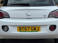 USED 2018 67 VAUXHALL ADAM 1.2i ecoFLEX ENERGISED Hatchback Saturday White Fever Petrol Manual Euro 6 (s/s) (70 ps) Lovely little Adam with Great Service History and Spec Contrasting Black Roof and Door Mirrors Group 2 Insurance
