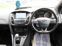 USED 2017 17 FORD FOCUS 2.0 TDCi ST-3 Hatchback 5dr Diesel Manual Euro 6 (s/s) (185 ps) BLUETOOTH AUDIO REAR SENSORS