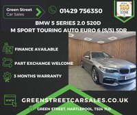 USED 2018 18 BMW 5 SERIES 2.0 520d M Sport Touring Auto Euro 6 (s/s) 5dr Serviced+MOTd+3 Month Warranty