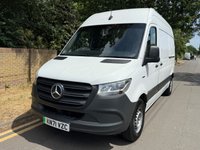 USED 2021 71 MERCEDES-BENZ eSprinter 55kWh Progressive 115BHP FULLY ELECTRIC FWD L2 H2 20kW CHARGER MWB PANEL VAN 