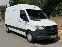 USED 2021 71 MERCEDES-BENZ eSprinter 55kWh Progressive 115BHP FULLY ELECTRIC FWD L2 H2 20kW CHARGER MWB PANEL VAN 
