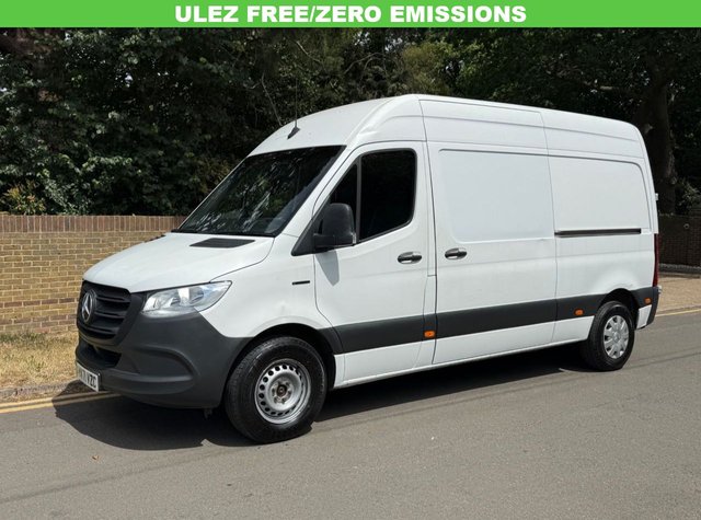 View our Mercedes-Benz Esprinter 55kWh Progressive 115BHP FULLY ELECTRIC FWD L2 H2 20kW CHARGER MWB PANEL VAN