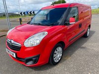 USED 2015 15 VAUXHALL COMBO 1.2 CDTI 2300 L2H1 S/S SPORTIVE 5 SEAT NO VAT LWB CREW VAN 90 BHP **BARGAIN PX PRICED TO CLEAR**