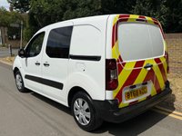USED 2018 68 CITROEN BERLINGO 1.6 BlueHDi 625 75BHP Enterprise 6 SEATER KOMBI L1 SWB CREW PANEL VAN A/C+6 SEATS+CHAPTER 8+NO VAT