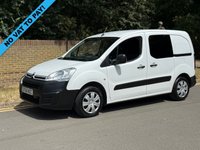 USED 2018 68 CITROEN BERLINGO 1.6 BlueHDi 625 75BHP Enterprise 6 SEATER KOMBI L1 SWB CREW PANEL VAN A/C+6 SEATS+CHAPTER 8+NO VAT
