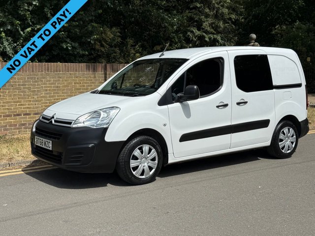 View our Citroen Berlingo 1.6 BlueHDi 625 75BHP Enterprise 6 SEATER KOMBI L1 SWB CREW PANEL VAN