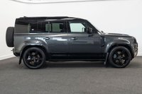 USED 2021 71 LAND ROVER DEFENDER 3.0 D300 MHEV X-Dynamic HSE SUV 5dr Diesel Auto 4WD Euro 6 (s/s) (300 ps) Panoramic sunroof, 360 Camera with front and rear sensors, Meridian sound, 22" Alloy wheels, Heated/Cooled, electric front seats with memory function, Heated multi function steering wheel, Heated windscreen, Factory fitted electrically deployable towbar, Adaptive cruise control.
