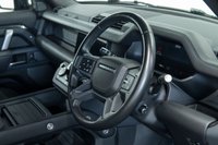 USED 2021 71 LAND ROVER DEFENDER 3.0 D300 MHEV X-Dynamic HSE SUV 5dr Diesel Auto 4WD Euro 6 (s/s) (300 ps) Panoramic sunroof, 360 Camera with front and rear sensors, Meridian sound, 22" Alloy wheels, Heated/Cooled, electric front seats with memory function, Heated multi function steering wheel, Heated windscreen, Factory fitted electrically deployable towbar, Adaptive cruise control.