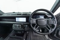 USED 2021 71 LAND ROVER DEFENDER 3.0 D300 MHEV X-Dynamic HSE SUV 5dr Diesel Auto 4WD Euro 6 (s/s) (300 ps) Panoramic sunroof, 360 Camera with front and rear sensors, Meridian sound, 22" Alloy wheels, Heated/Cooled, electric front seats with memory function, Heated multi function steering wheel, Heated windscreen, Factory fitted electrically deployable towbar, Adaptive cruise control.