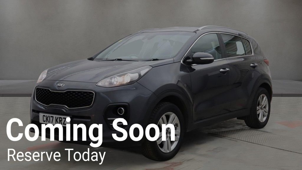 USED 2017 17 KIA SPORTAGE 1.6 GDi 2 SUV 5dr Petrol Manual Euro 6 (s/s) (130 bhp) 