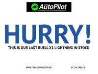 USED 2002 51 BUELL X1 LIGHTNING 1200cc Find Another! Exceptional bike. Finance. Nationwide Delivery.