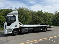 USED 2017 17 IVECO EUROCARGO 6.0 75C18 EURO 6 7.5 TONNE 20FT AMS BEAVERTAIL CAR TRANSPORTER RECOVERY TRUCK BRAND NEW AMS BODY+SKIDS+WINCH