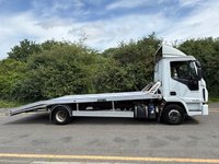 USED 2017 17 IVECO EUROCARGO 6.0 75C18 EURO 6 7.5 TONNE 20FT AMS BEAVERTAIL CAR TRANSPORTER RECOVERY TRUCK BRAND NEW AMS BODY+SKIDS+WINCH