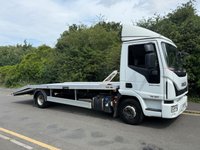 USED 2017 17 IVECO EUROCARGO 6.0 75C18 EURO 6 7.5 TONNE 20FT AMS BEAVERTAIL CAR TRANSPORTER RECOVERY TRUCK BRAND NEW AMS BODY+SKIDS+WINCH