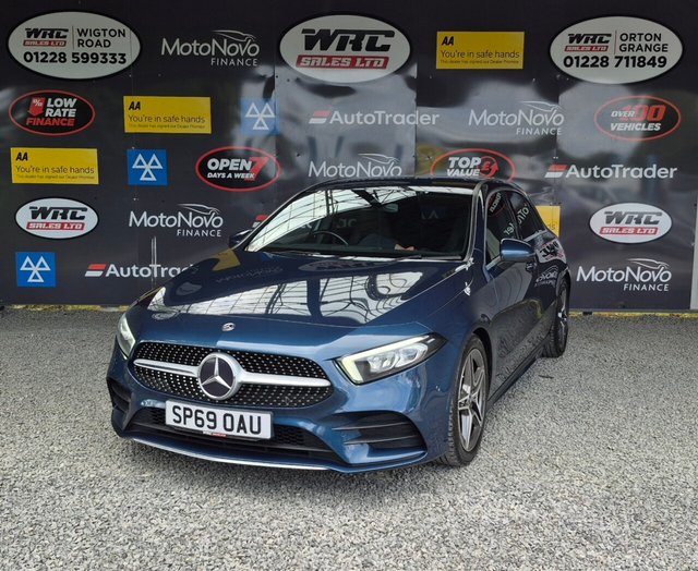 View our Mercedes-Benz A-Class 2.0 A200d AMG Line (Premium) Hatchback 5dr Diesel 8G-DCT Euro 6 (s/s) (150 ps)