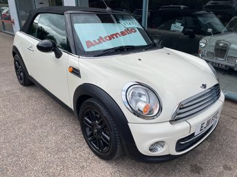2011 MINI CONVERTIBLE 1.6 Cooper Convertible 2dr Petrol Steptronic Euro 5 (122 ps) £2995.00