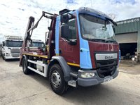 USED 2018 67 DAF LF 2018 DAF LF-260 Skip Loader 