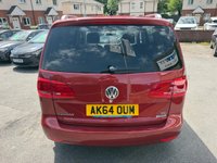 USED 2014 64 VOLKSWAGEN TOURAN 1.6 TDI BlueMotion Tech SE MPV 5dr Diesel DSG Euro 5 (s/s) (105 ps) 