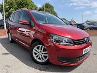 USED 2014 64 VOLKSWAGEN TOURAN 1.6 TDI BlueMotion Tech SE MPV 5dr Diesel DSG Euro 5 (s/s) (105 ps) 