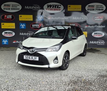 2016 TOYOTA YARIS 1.33 Dual VVT-i Design Hatchback 5dr Petrol Manual Euro 6 (99 ps) &pound;9950.00