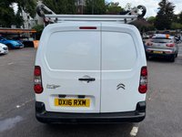 USED 2016 16 CITROEN BERLINGO 1.6 HDi 625 Enterprise Panel Van 5dr Diesel Manual L1 (131 g/km, 75 bhp) CAMBELT DONE AT 104K, NO VAT