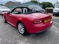 USED 2016 66 FIAT 124 SPIDER 1.4 MultiAir Lusso Convertible 2dr Petrol Euro 6 (140 ps) HEATED LEATHER + FULL SERVICE HISTORY