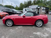 USED 2016 66 FIAT 124 SPIDER 1.4 MultiAir Lusso Convertible 2dr Petrol Euro 6 (140 ps) HEATED LEATHER + FULL SERVICE HISTORY