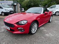 USED 2016 66 FIAT 124 SPIDER 1.4 MultiAir Lusso Convertible 2dr Petrol Euro 6 (140 ps) HEATED LEATHER + FULL SERVICE HISTORY