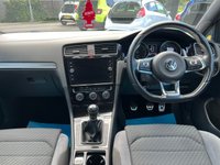 USED 2018 18 VOLKSWAGEN GOLF 1.5 TSI EVO R-Line Hatchback 5dr Petrol Manual Euro 6 (s/s) (150 ps) ** TEST DRIVE TODAY ** SAT NAV**