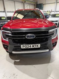 USED 2024 24 FORD RANGER 2.0 TD EcoBlue Wildtrak Pickup Double Cab 4dr Diesel Auto 4WD Euro 6 s/s 205ps +VAT Finance+1Owner+FMDSH+ULEZ+Canopy+TowBar+TopSpec