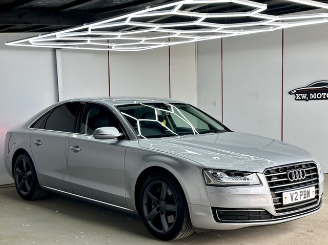View our Audi A8 3.0 TDI V6 SE Executive Saloon 4dr Diesel Tiptronic quattro Euro 6 (s/s) (258 ps)