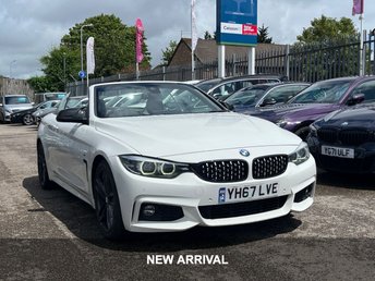 2017 BMW 4 SERIES 3.0 440i M Sport Convertible 2dr Petrol Auto Euro 6 (s/s) (326 ps) &pound;18490.00