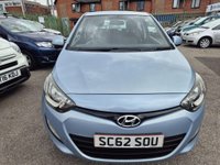 USED 2013 62 HYUNDAI I20 1.2 Active Euro 5 3dr HISTORY LOW MILES Â£35 RFL