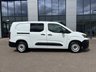 USED 2023 73 PEUGEOT PARTNER 1.5 BLUEHDI 850 PRO PREM PLUS CREWVAN L2 LWB 100PS AIRCON 5 SEATS 