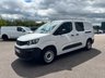 USED 2023 73 PEUGEOT PARTNER 1.5 BLUEHDI 850 PRO PREM PLUS CREWVAN L2 LWB 100PS AIRCON 5 SEATS 