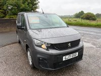 USED 2021 71 PEUGEOT PARTNER 1.5 BlueHDi 1000 Asphalt Premium Standard Panel Van 5dr Diesel EAT8 SWB Euro 6 (s/s) (130 bhp) 