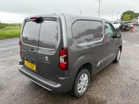 USED 2021 71 PEUGEOT PARTNER 1.5 BlueHDi 1000 Asphalt Premium Standard Panel Van 5dr Diesel EAT8 SWB Euro 6 (s/s) (130 bhp) 